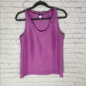 2/$20 J Crew Silk Sleeveless Blouse size 4